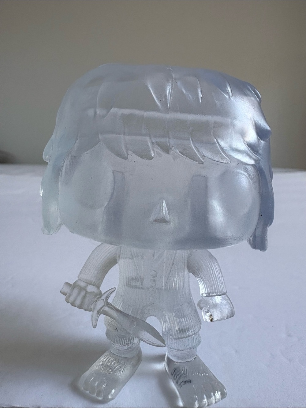 Funko Pop! Vinyl Frodo Baggins Lotr Crear Translucent Figure .